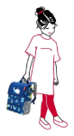 Obrázok z Reisenthel Detský batoh Abc friends blue 5 L