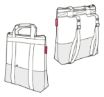 Obrázok z Denný batoh Reisenthel Twist Silver 18 L