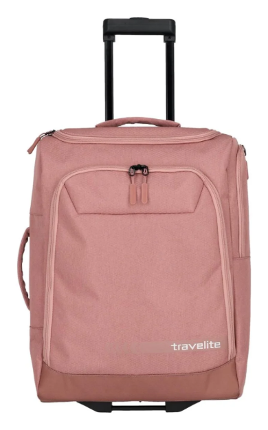Obrázok z Cestovná taška Travelite Kick Off Wheeled Duffle S Rosé 44 l