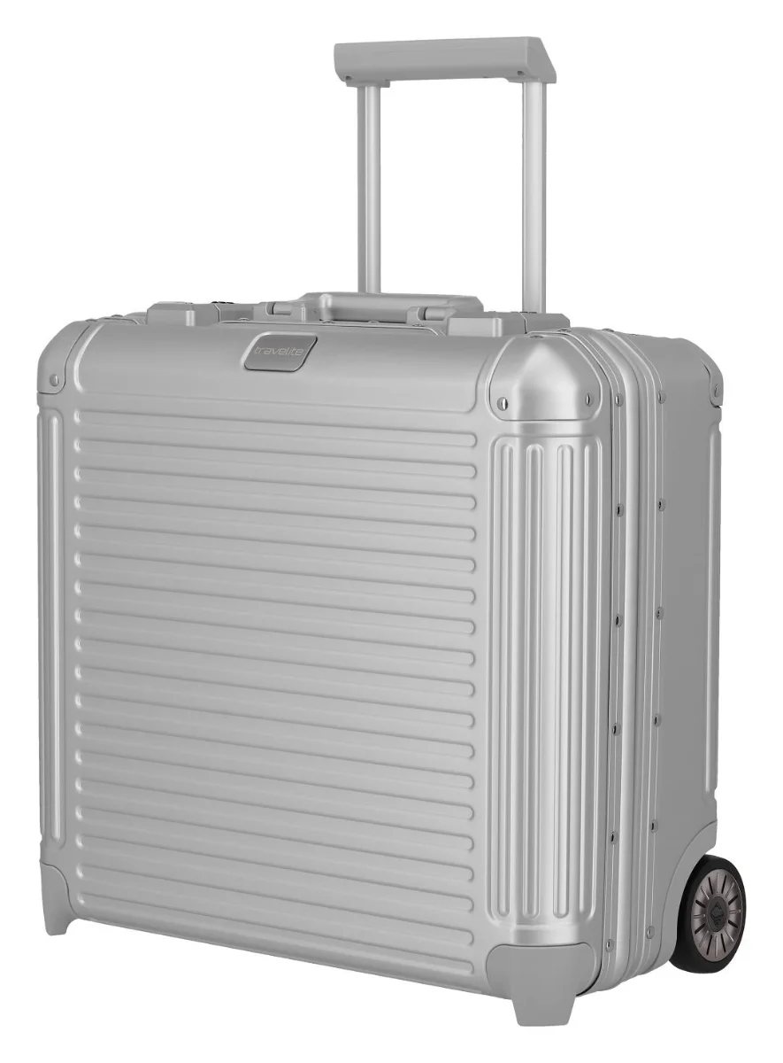Travelite Next Business wheeler Silver 34 L TRAVELITE-79912-56