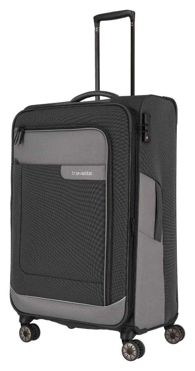 Travelite Viia 4w L Anthracite 91/103 L TRAVELITE-92849-04
