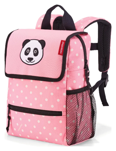 Obrázok z Reisenthel Backpack Kids Panda Dots Pink 5 L