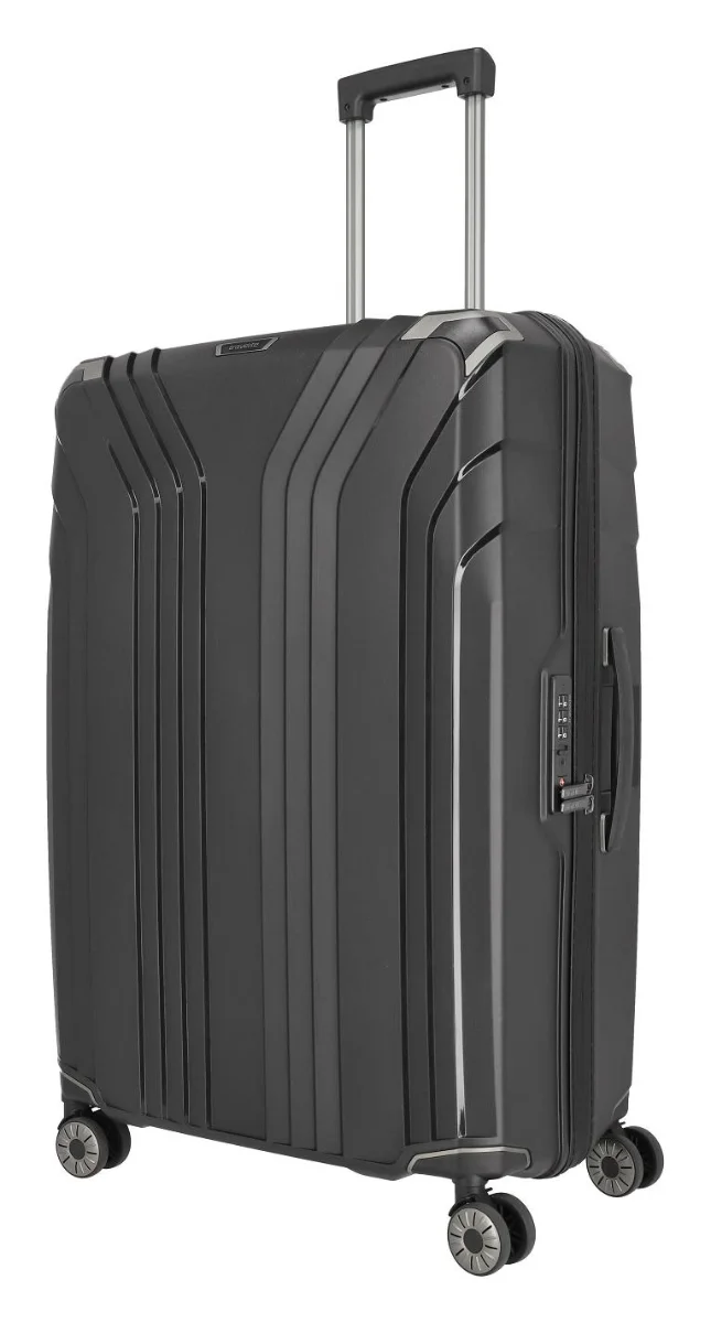 Travelite Elvaa 4w L Black 102 L TRAVELITE-76349-01