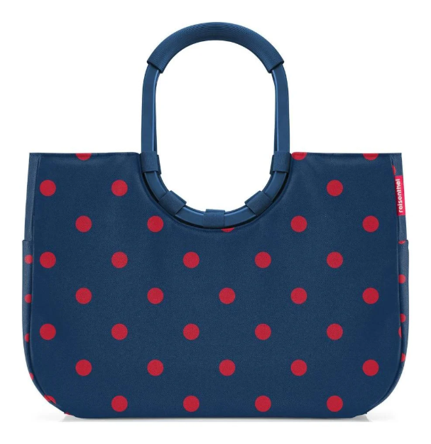 Obrázok z Reisenthel Loopshopper L Frame Mixed Dots Red 25 l