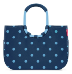 Obrázok z Reisenthel Loopshopper L Frame Mixed Dots Blue 25 L