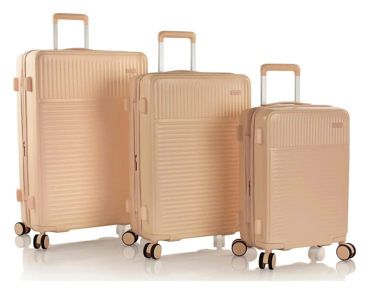 Heys Pastel S,M,L Nude S: 44 l / 
M: 74 l / 
L: 116 L HEYS-10155-0136-S3