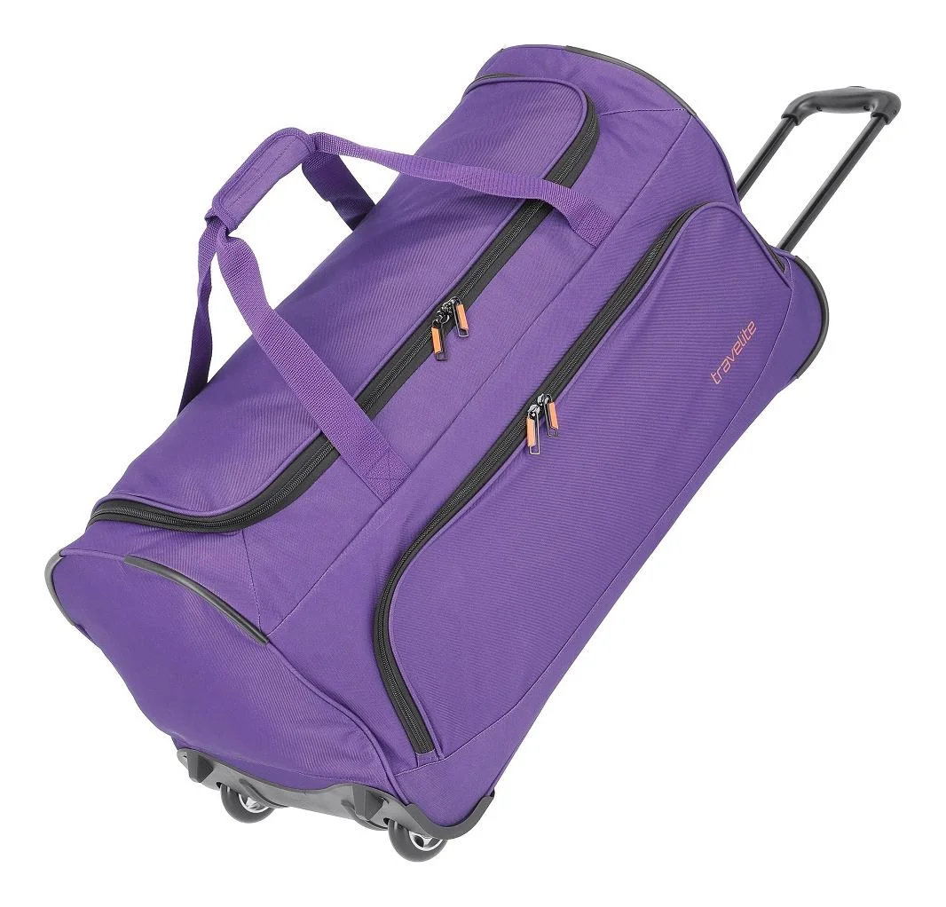 Cestovná taška na kolieskach Travelite Basics Fresh Purple 89 L TRAVELITE-96277-19