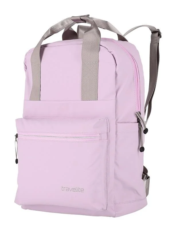 Travelite Basics Canvas Backpack Purple 11 L TRAVELITE-96319-19