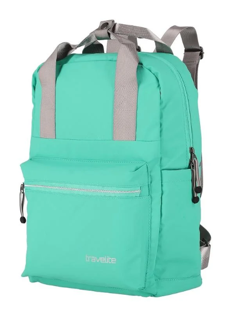 Obrázok z Travelite Basics Canvas Backpack Green 11 L