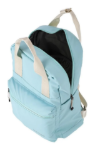 Obrázok z Travelite Basics Canvas Backpack Light blue 11 L