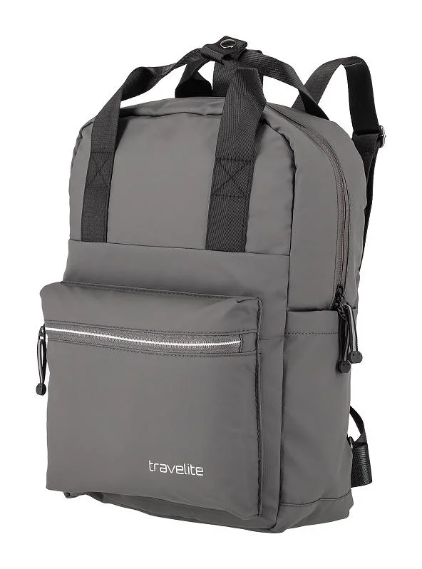Travelite Basics Canvas Backpack Anthracite 11 L TRAVELITE-96319-04