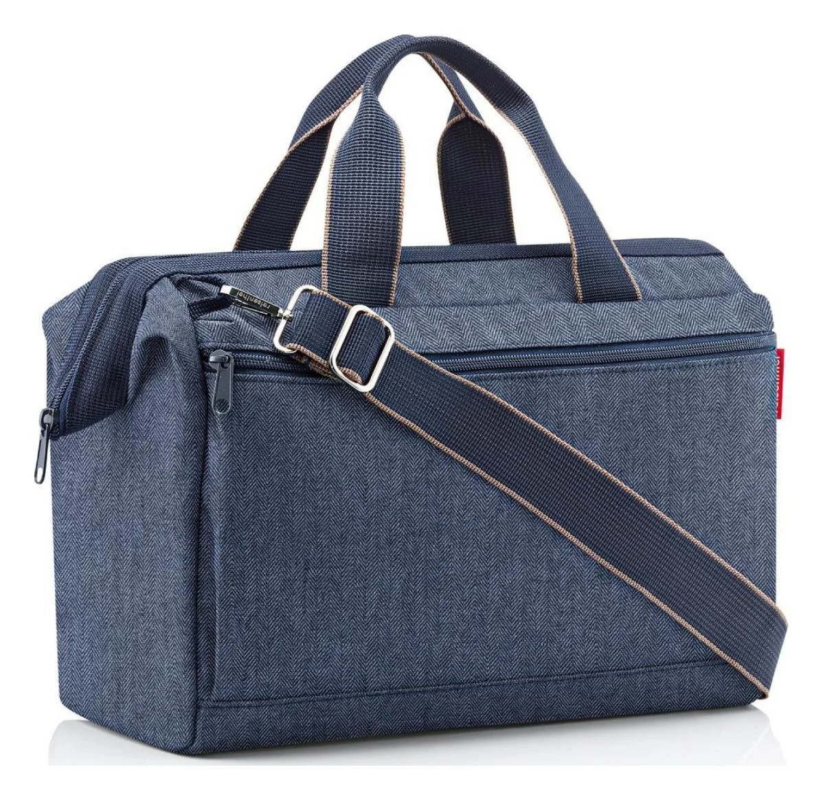 Reisenthel Allrounder S Pocket Herringbone Dark Blue 11 L REISENTHEL-MO4113