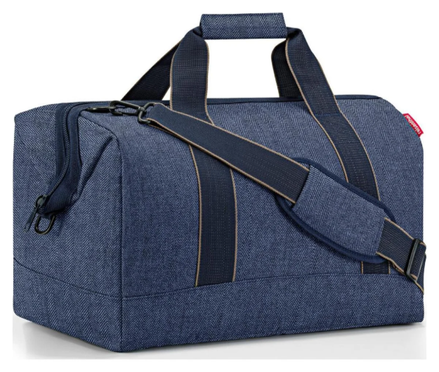 Obrázok z Reisenthel Allrounder L Herringbone Dark Blue 30 L