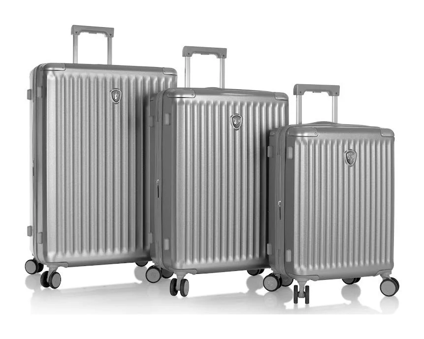 Heys Luxe S,M,L Silver S: 48 l / 
M: 86 l / 
L: 135 l HEYS-10160-0002-S3