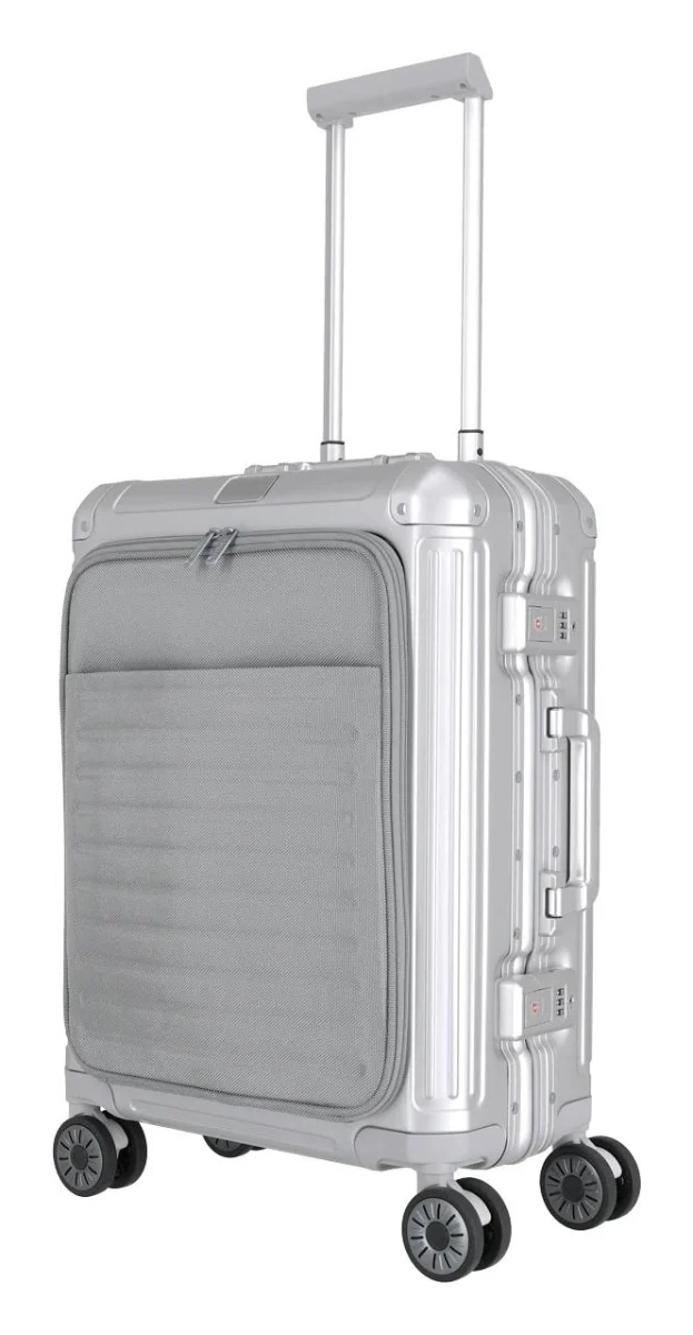 Travelite Next 4w S Predné vrecko Silver 41 L TRAVELITE-79946-56