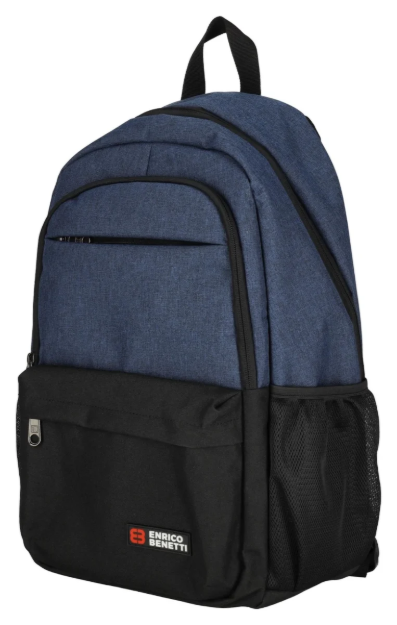 Obrázok z Enrico Benetti Hamburg Notebook Backpack 23 l Blue 23 L