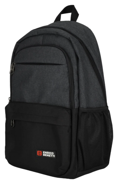 Obrázok z Enrico Benetti Hamburg Notebook Backpack 23 l Grey 23 L