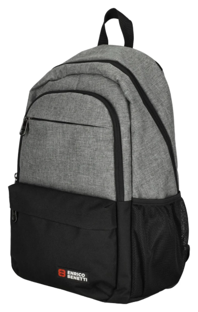 Obrázok z Enrico Benetti Hamburg Notebook Backpack 23 l Light Grey 23 L