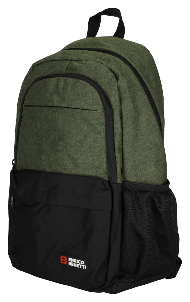 Enrico Benetti Hamburg Notebook Backpack 23 l Olive 23 L EB-62144029