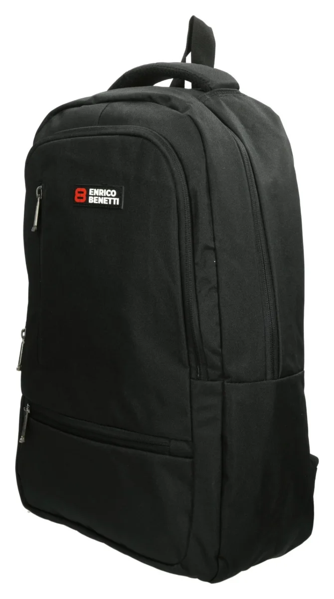 Enrico Benetti Hamburg 15" Notebook Backpack Black 25 L EB-62124001