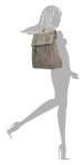 Obrázok z Enrico Benetti Amy Tablet Backpack Medium Taupe
