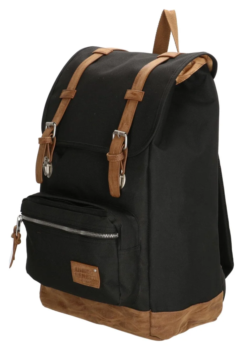 Enrico Benetti Santiago 17" Notebook Backpack 23 l Black 23 L EB-46162001