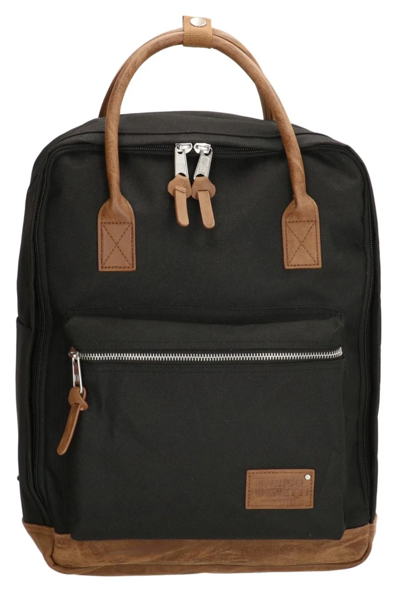 Enrico Benetti Santiago Notebook Backpack 17 l Black 17 L EB-46161001