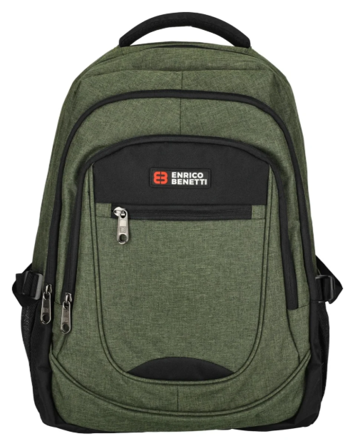 Obrázok z Enrico Benetti Hamburg Notebook Backpack 35,5 l Olive 35,5 L