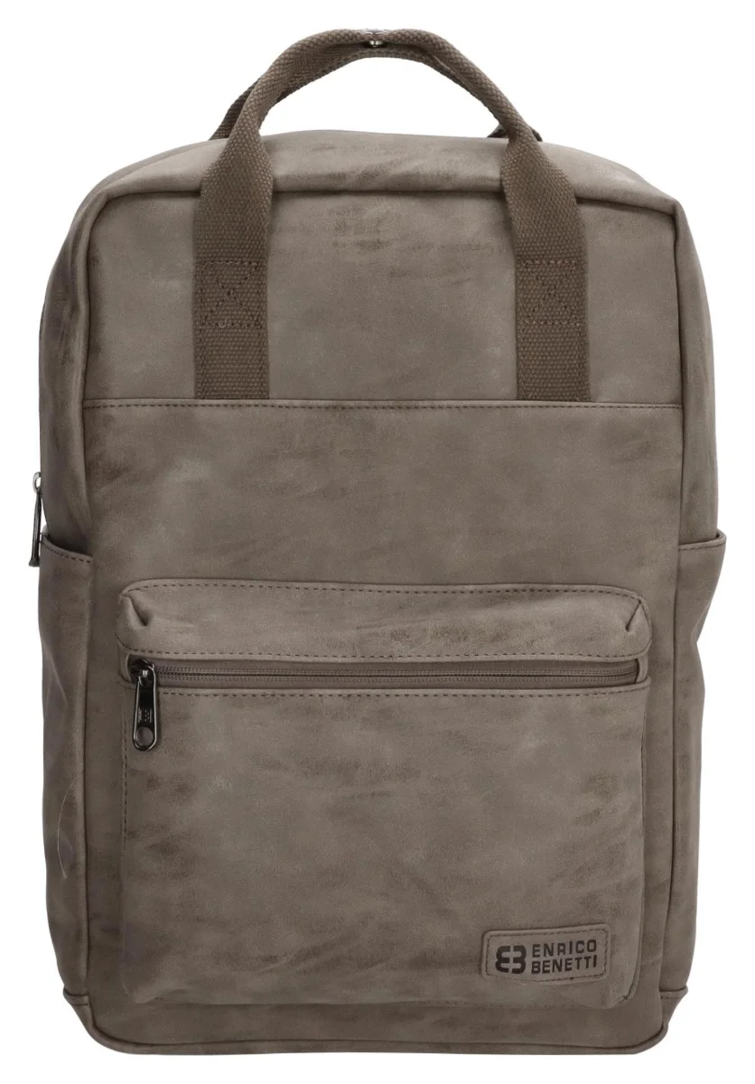 Enrico Benetti Rotterdam 13" Notebook Backpack Medium Taupe EB-66597134