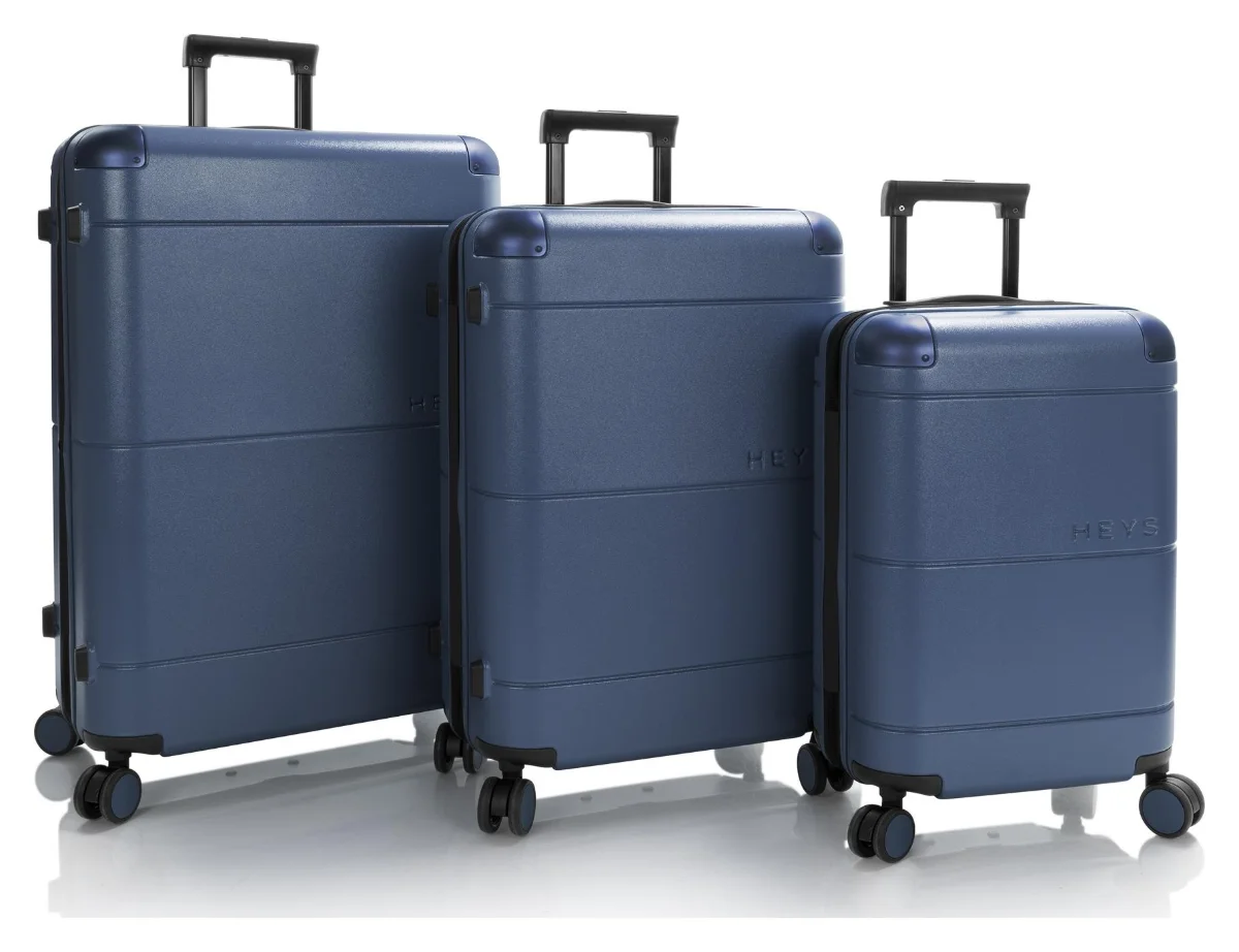 Heys Zen S,M,L Navy S: 47 l / 
M: 81 l / 
L: 125 l HEYS-10164-0028-S3