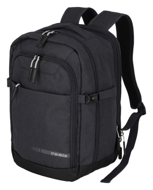 Obrázok z Travelite Kick Off Cabin Backpack Anthracite 20/23 L