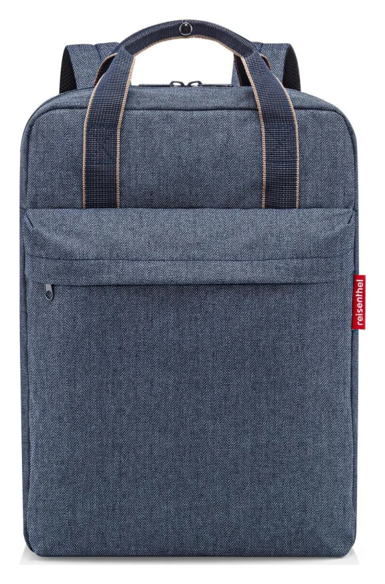Reisenthel Allday Backpack M Herringbone Dark Blue 15 L REISENTHEL-EJ4113