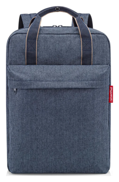 Obrázok z Reisenthel Allday Backpack M Herringbone Dark Blue 15 L