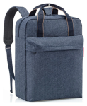 Obrázok z Reisenthel Allday Backpack M Herringbone Dark Blue 15 L