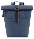 Obrázok z Reisenthel Rolltop Backpack Herringbone Dark Blue 22 L