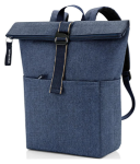 Obrázok z Reisenthel Rolltop Backpack Herringbone Dark Blue 22 L