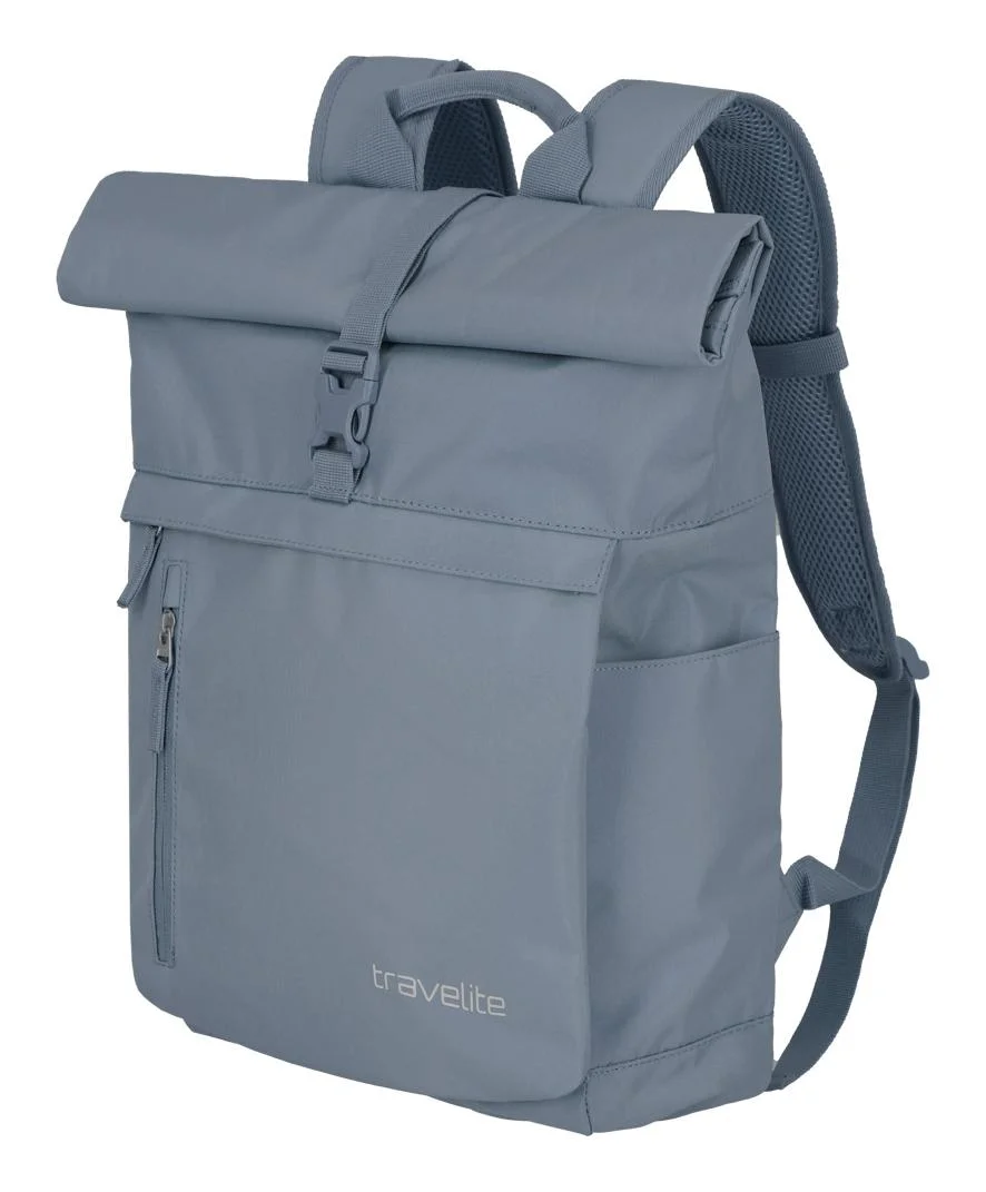Batoh Travelite Basics Roll-up Smoke blue 35 L TRAVELITE-96310-25