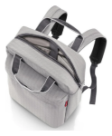 Obrázok z Reisenthel Allday Backpack M Herringbone Grey 15 L