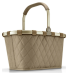 Obrázok z Reisenthel Carrybag Frame Rhombus Olive 22 L