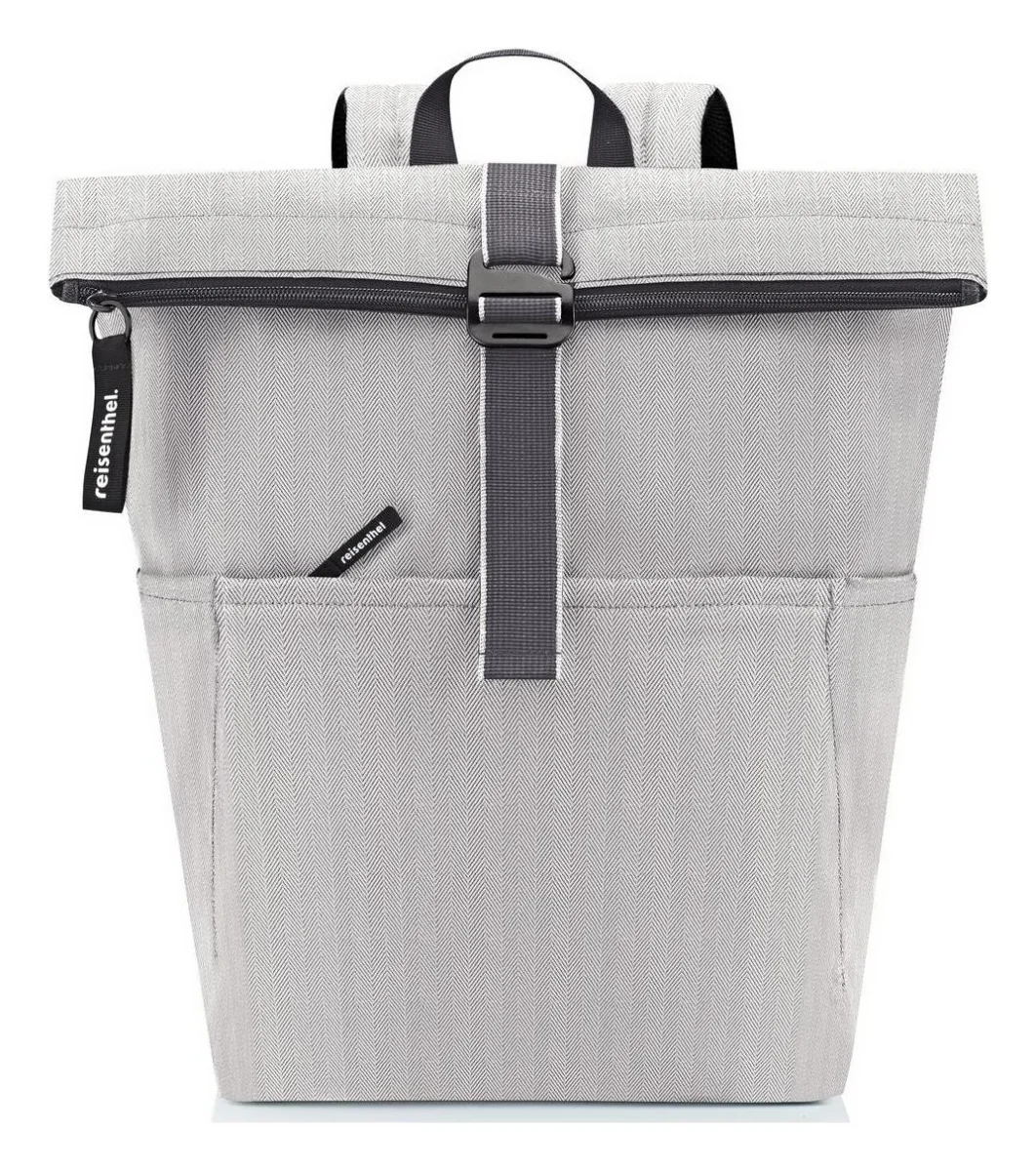 Reisenthel Rolltop Backpack Herringbone Grey 22 L REISENTHEL-EK7074