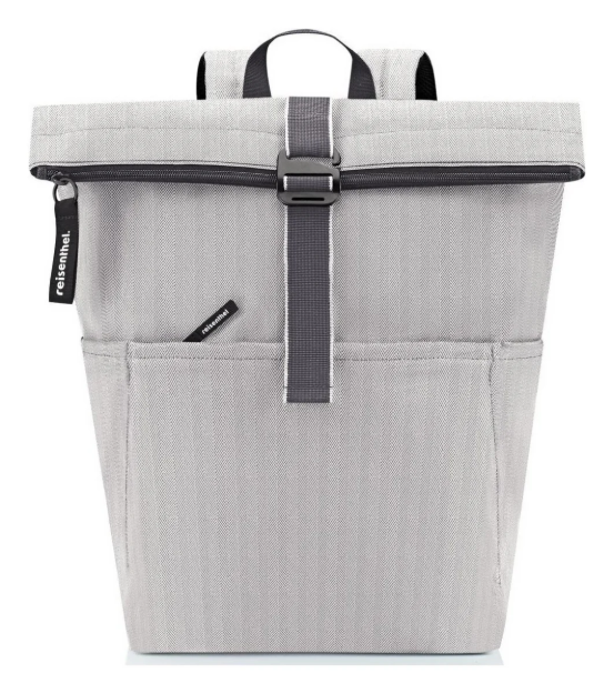 Obrázok z Reisenthel Rolltop Backpack Herringbone Grey 22 L