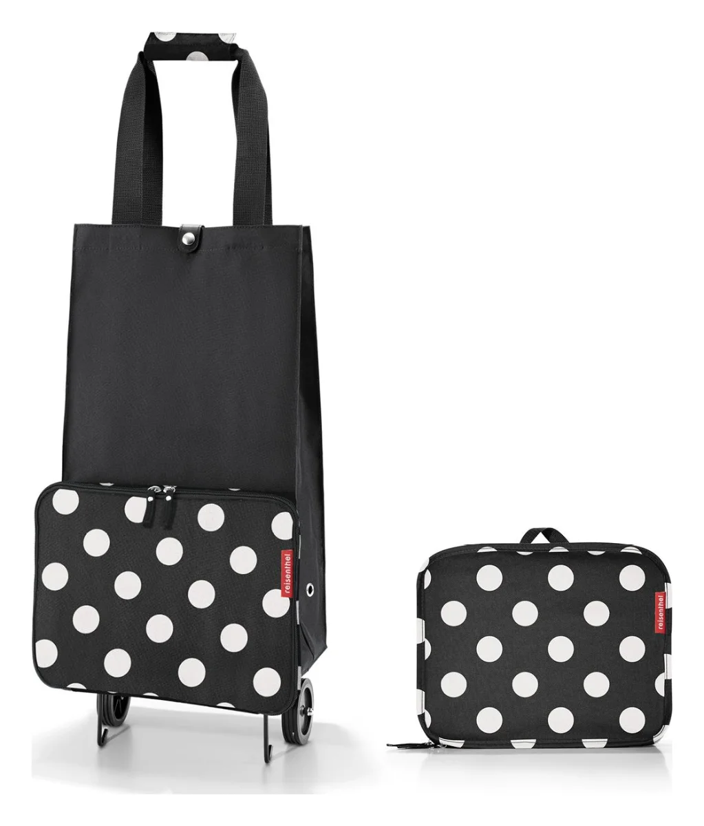 Reisenthel Foldabletrolley Dots White 30 L REISENTHEL-HK7073