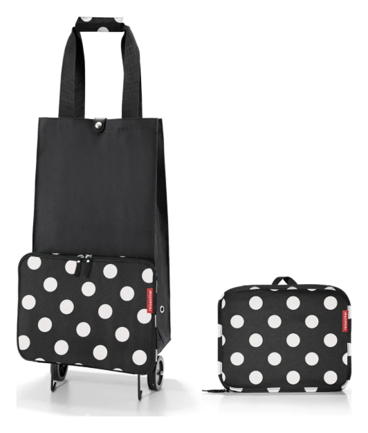 Obrázok z Reisenthel Foldabletrolley Dots White 30 L