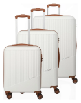 Obrázok z Travelite Bali S,M,L White/Cognac S: 34 l / 
M: 65 l / 
L: 96 L