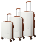 Obrázok z Travelite Bali S,M,L White/Cognac S: 34 l / 
M: 65 l / 
L: 96 L