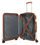 Obrázok z Travelite Bali S,M,L White/Cognac S: 34 l / 
M: 65 l / 
L: 96 L