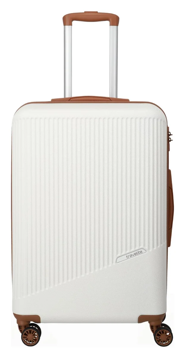 Travelite Bali M White/Cognac 65 L TRAVELITE-72348-30