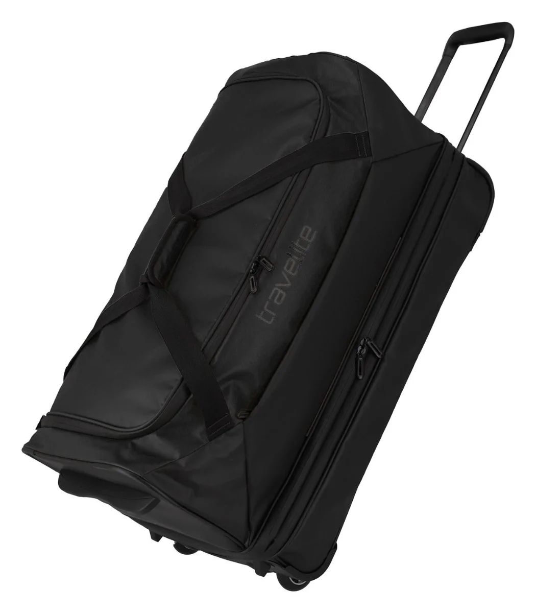 Travelite Basics Wheeled Duffle exp. Black 98/119 L TRAVELITE-96284-01