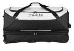 Obrázok z Travelite Basics Wheeled Duffle exp. Black/white 98/119 L
