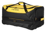 Obrázok z Travelite Basics Wheeled Duffle exp. Black/yellow 98/119 L